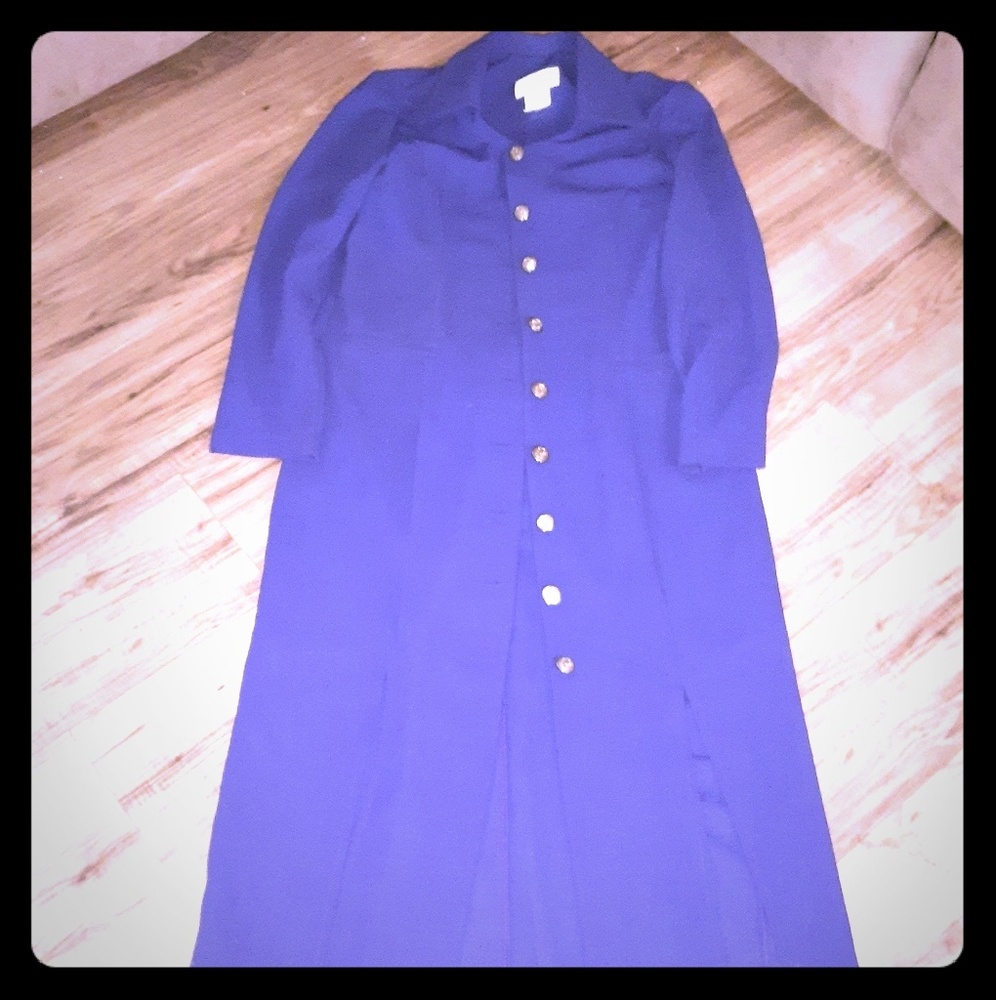 Winter Purple midi dress, 12
